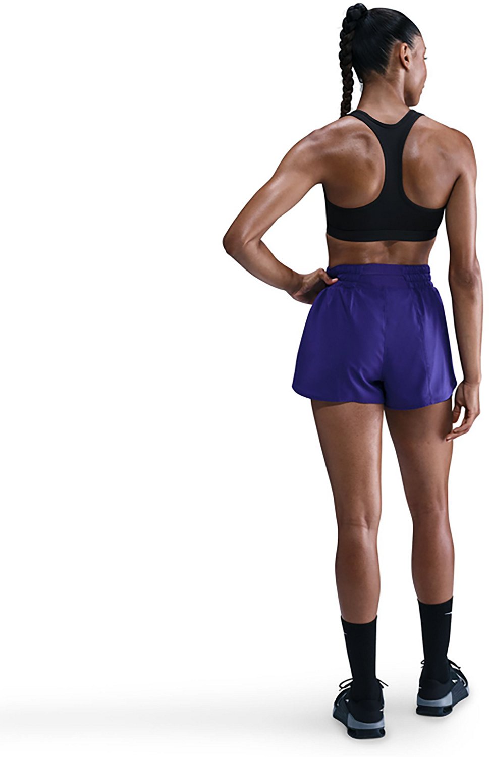 Nike Women's Swoosh Medium Support Nonpadded Sports Bra - view number 2