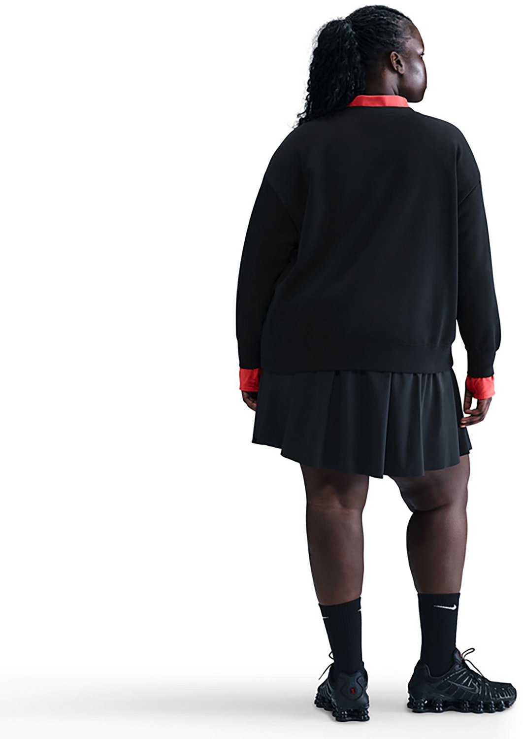 Nike Women's Sportswear Club Fleece Plus Size Crew Neck Sweatshirt - view number 2