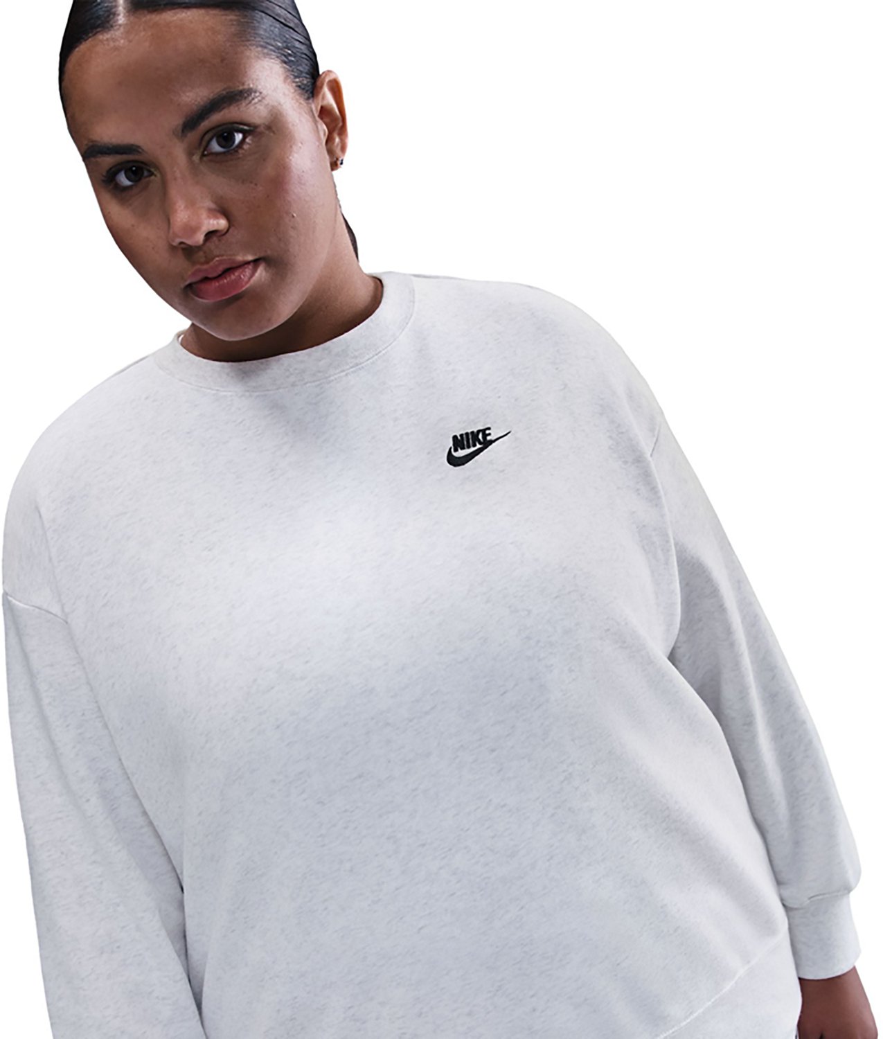 Nike Women's Sportswear Club Fleece Plus Size Crew Neck Sweatshirt - view number 3