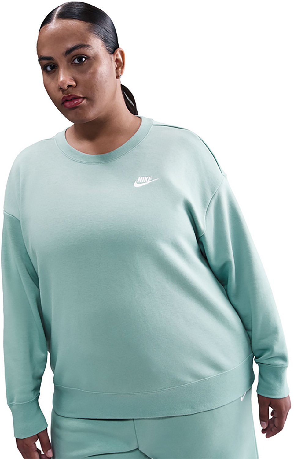 Nike Women's Sportswear Club Fleece Plus Size Crew Neck Sweatshirt - view number 3