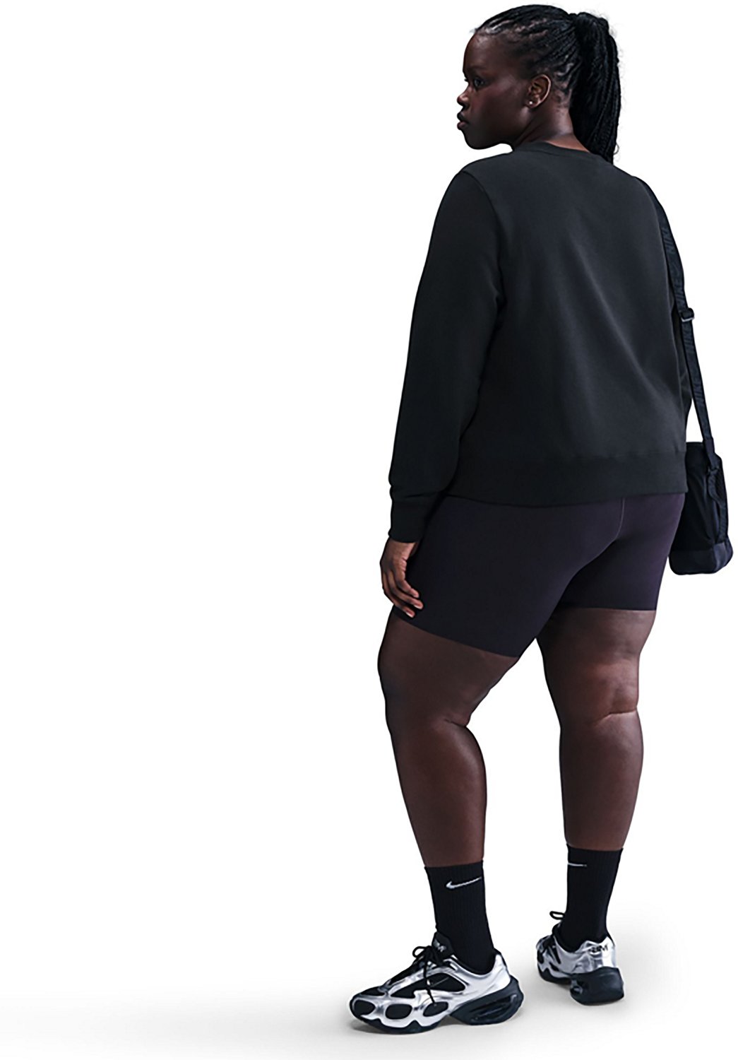 Nike Women's Sportswear Club Fleece GFX Crew Sweatshirt - view number 2