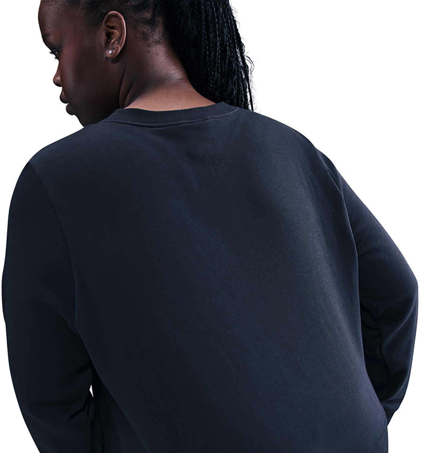 Nike Women's Sportswear Club Fleece GFX Crew Sweatshirt - view number 4