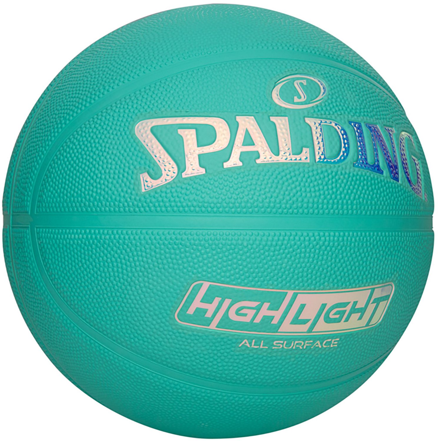 Spalding Highlight Rubber Color Rush Basketball - view number 2