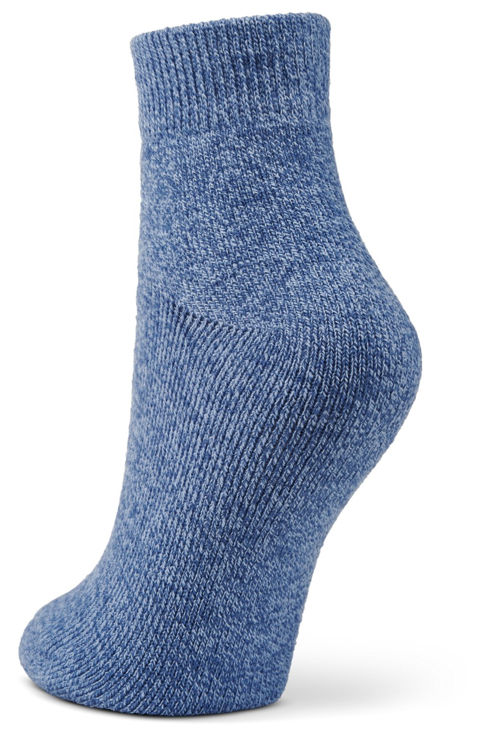 Magellan Outdoors Adults' Brushed Marl Thermal Quarter Socks 2-Pack - view number 4