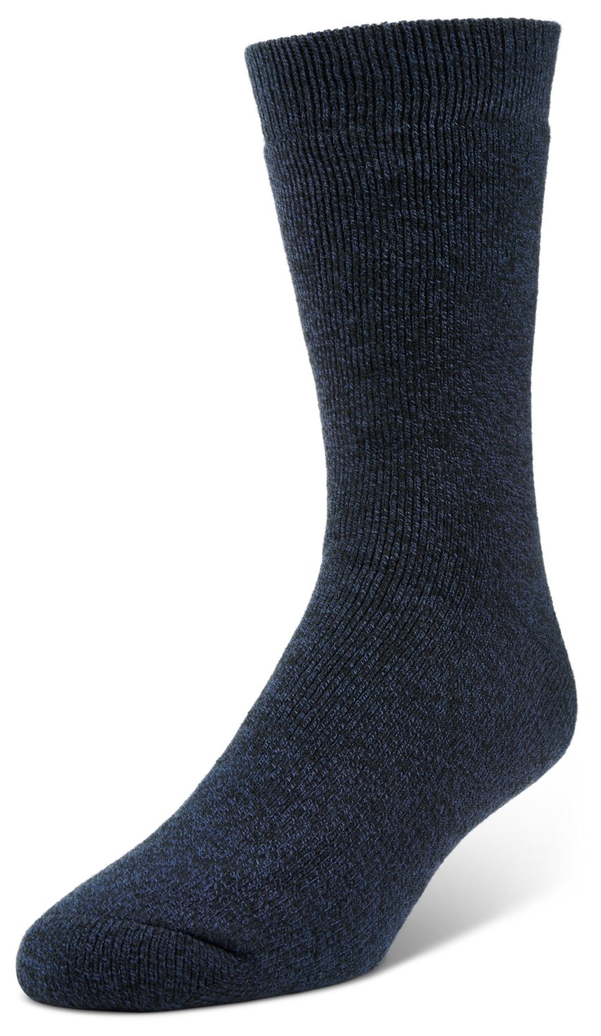 Magellan Outdoors Adults' Brushed Marled Stripes Thermal Crew Socks 2-Pack - view number 3
