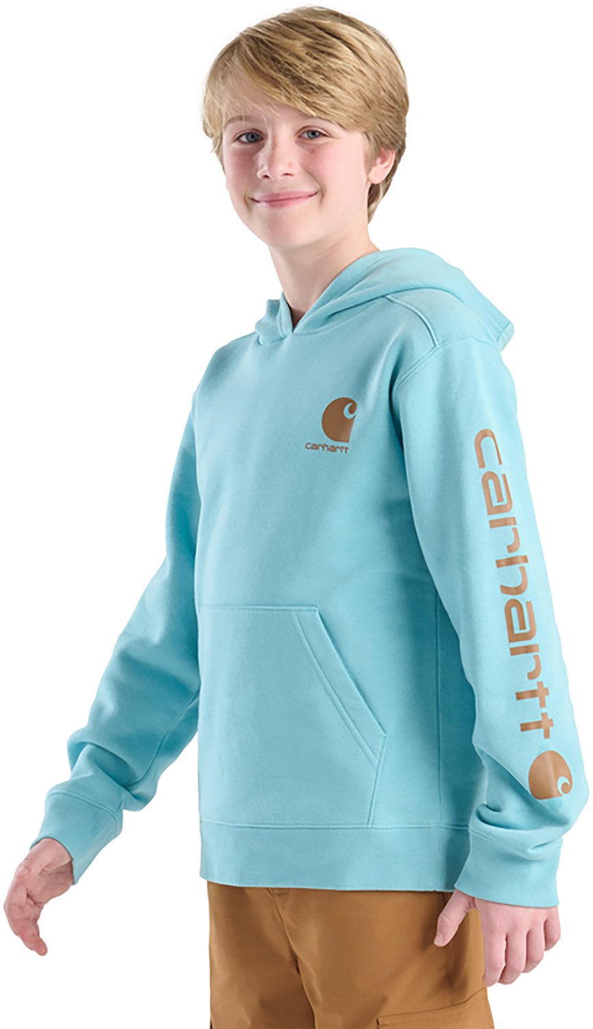 Carhartt Boys' Logo Pullover Hoodie