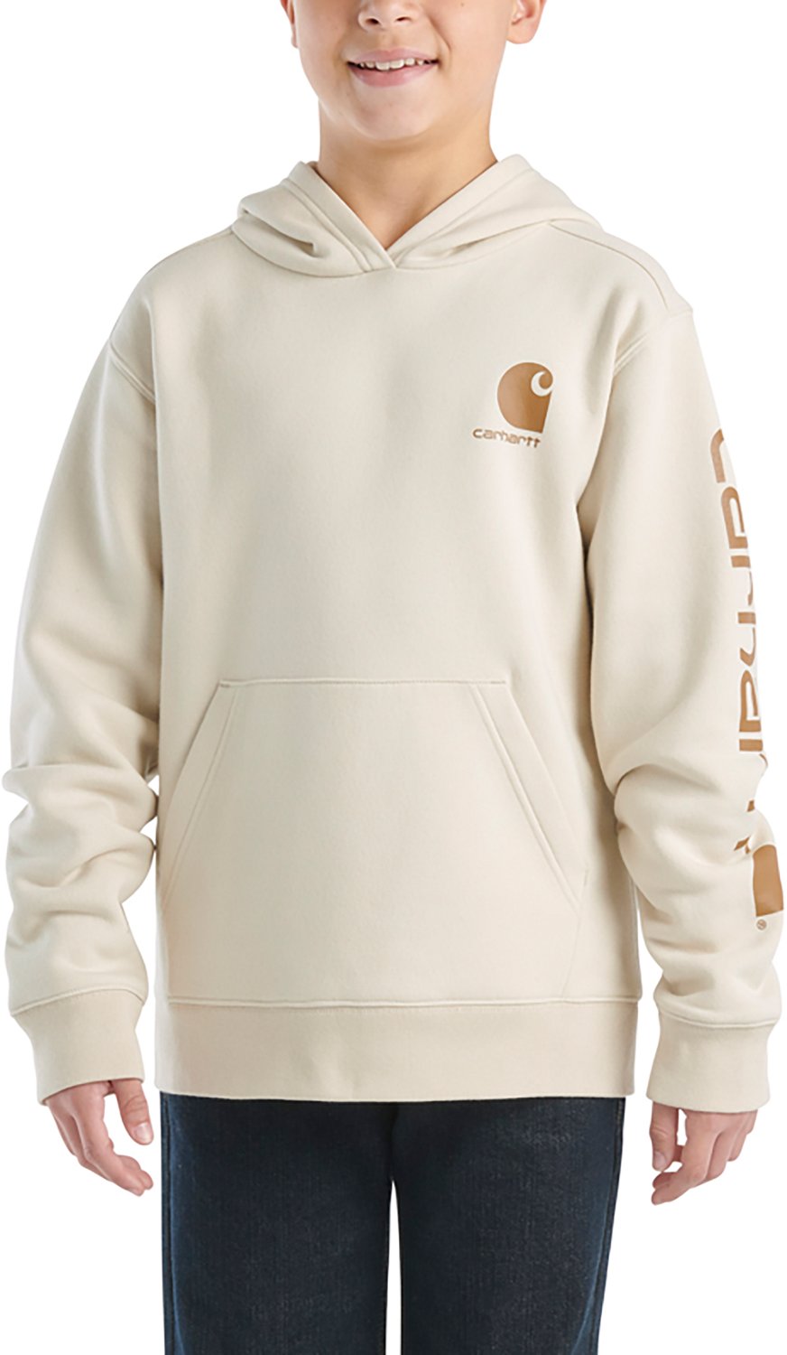 Carhartt Boys' Logo Pullover Hoodie