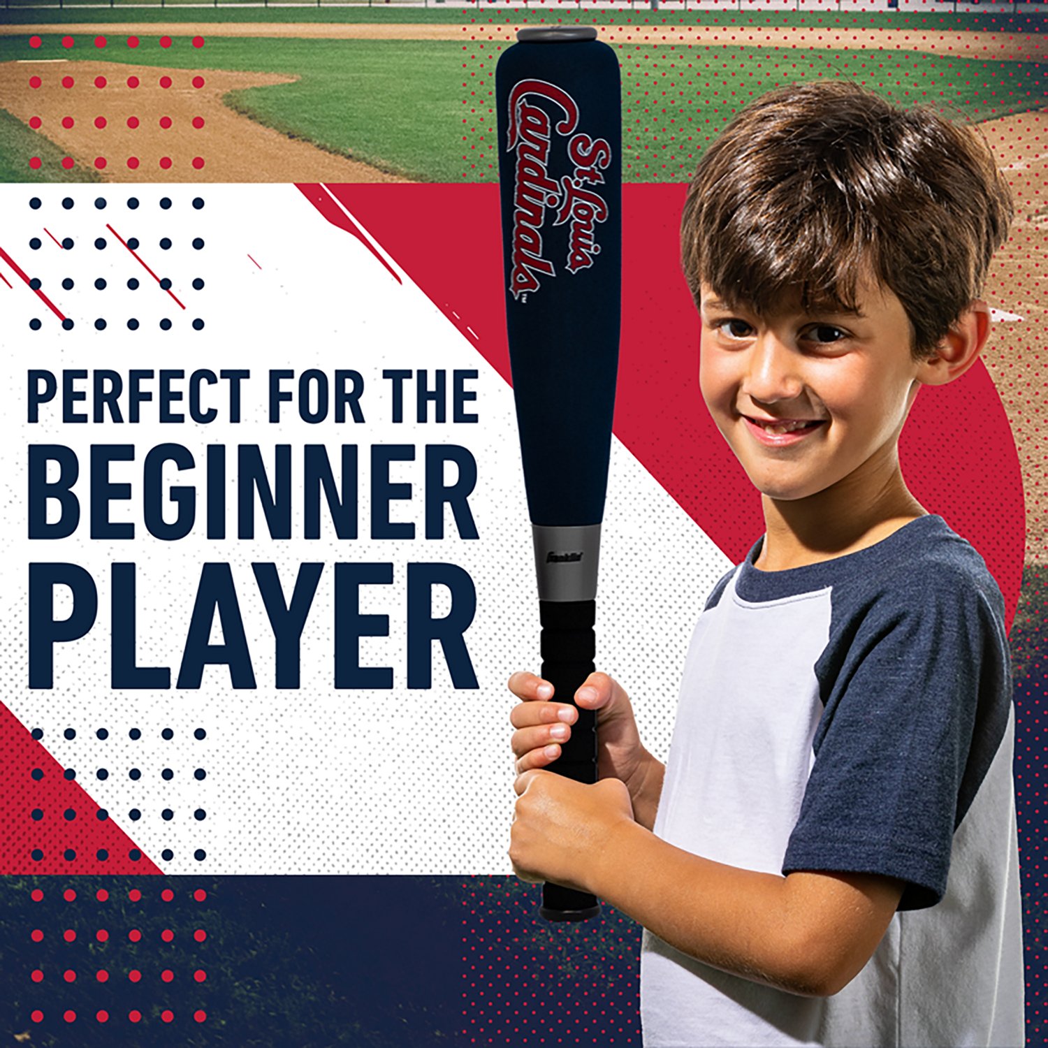 Franklin St. Louis Cardinals Foam Bat & Ball Set - view number 8