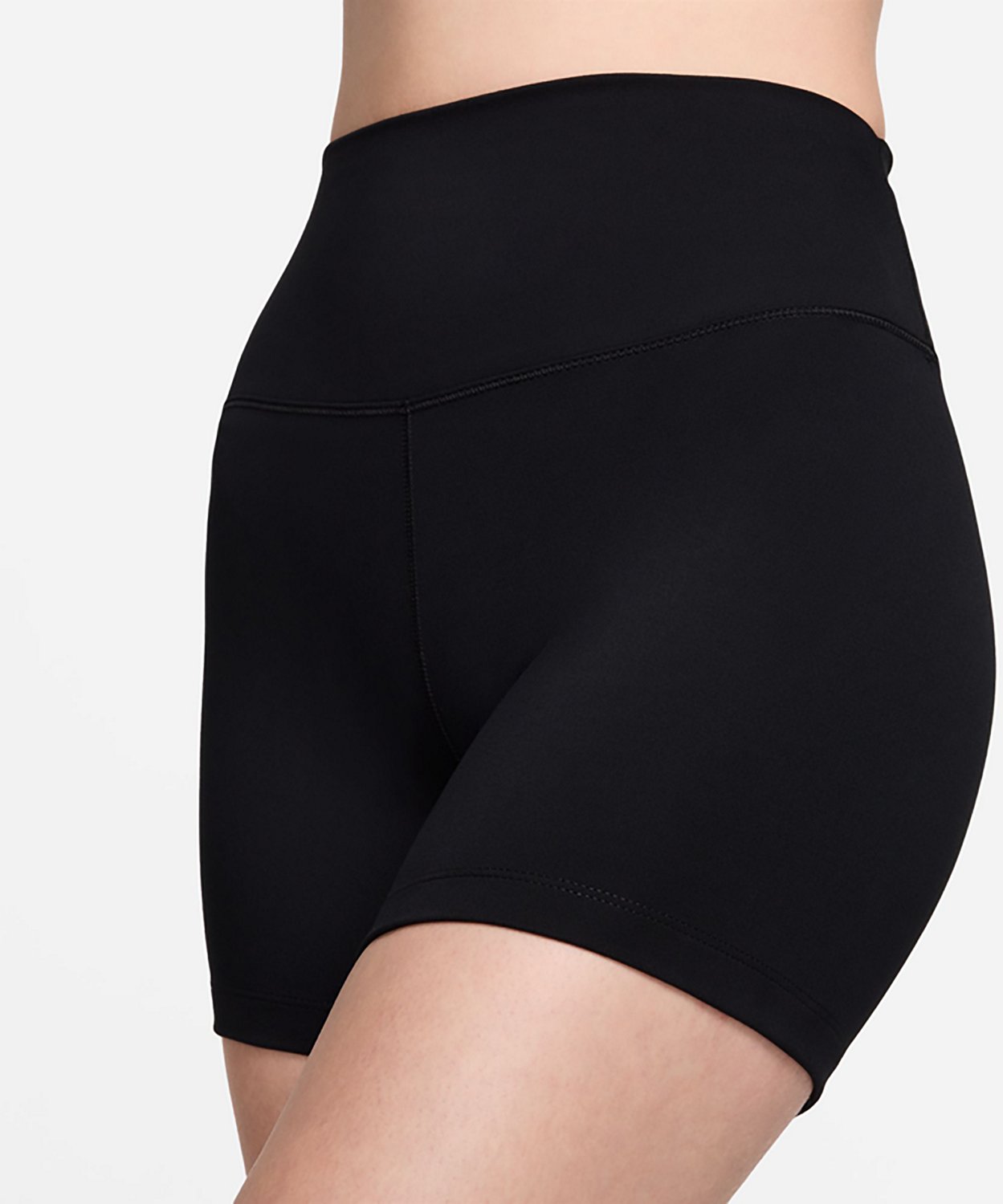 Nike Women's Dri-FIT One High Waisted Biker Shorts 5 in - view number 5