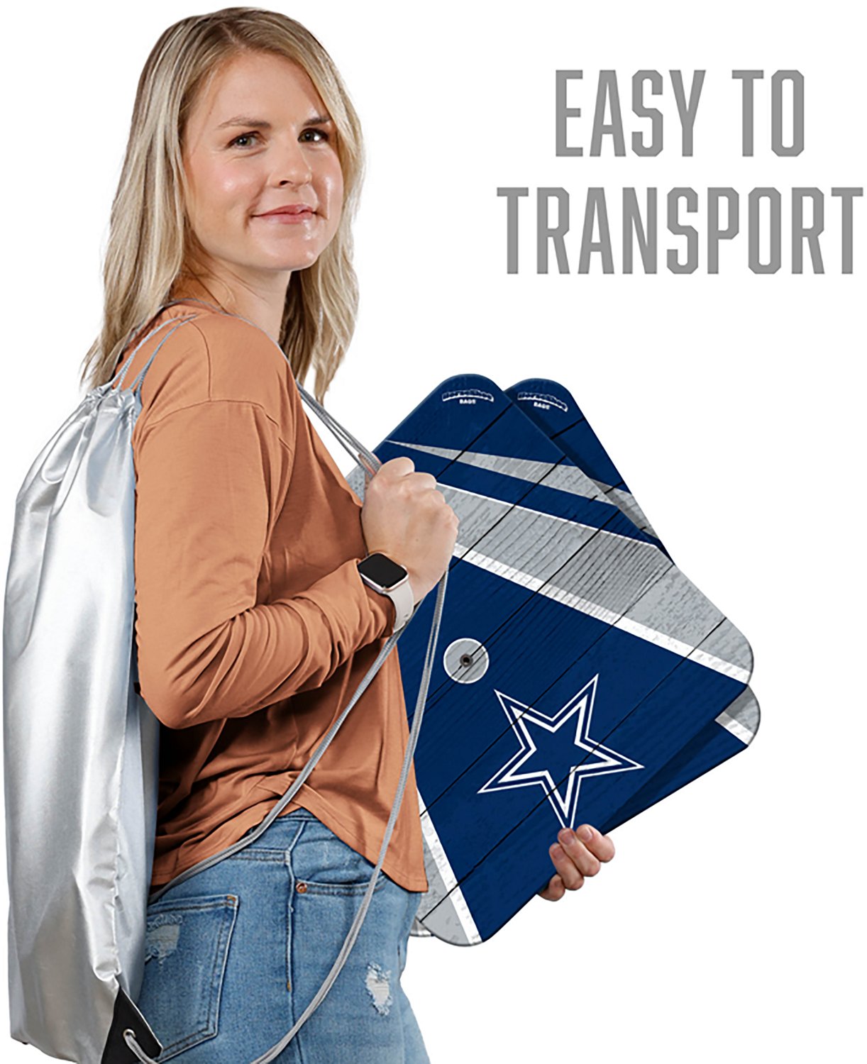 YouTheFan Dallas Cowboys Horseshoe Bag Toss - view number 5