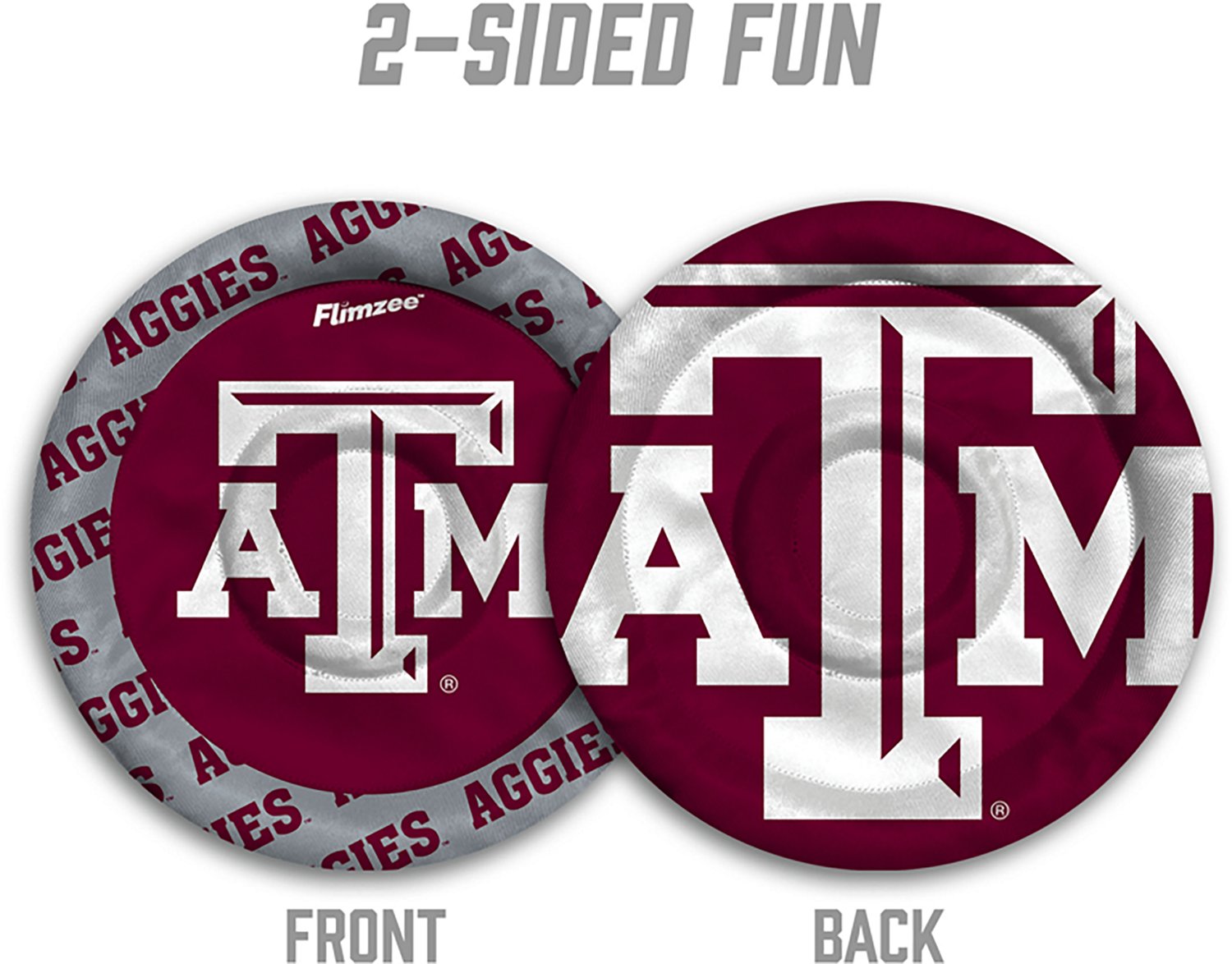 YouTheFan Texas A&M Aggies Flimzee Bean-Bag Flying Disc - view number 3