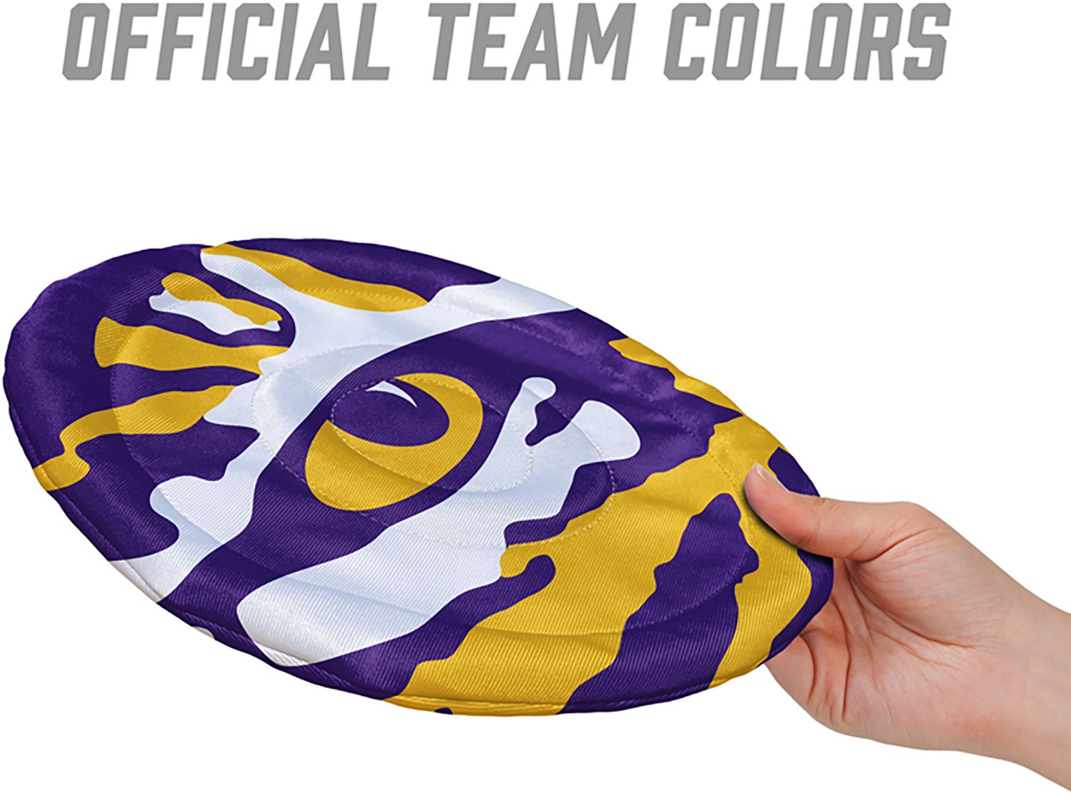 YouTheFan Louisiana State University Tigers Flimzee Bean-Bag Flying Disc - view number 5