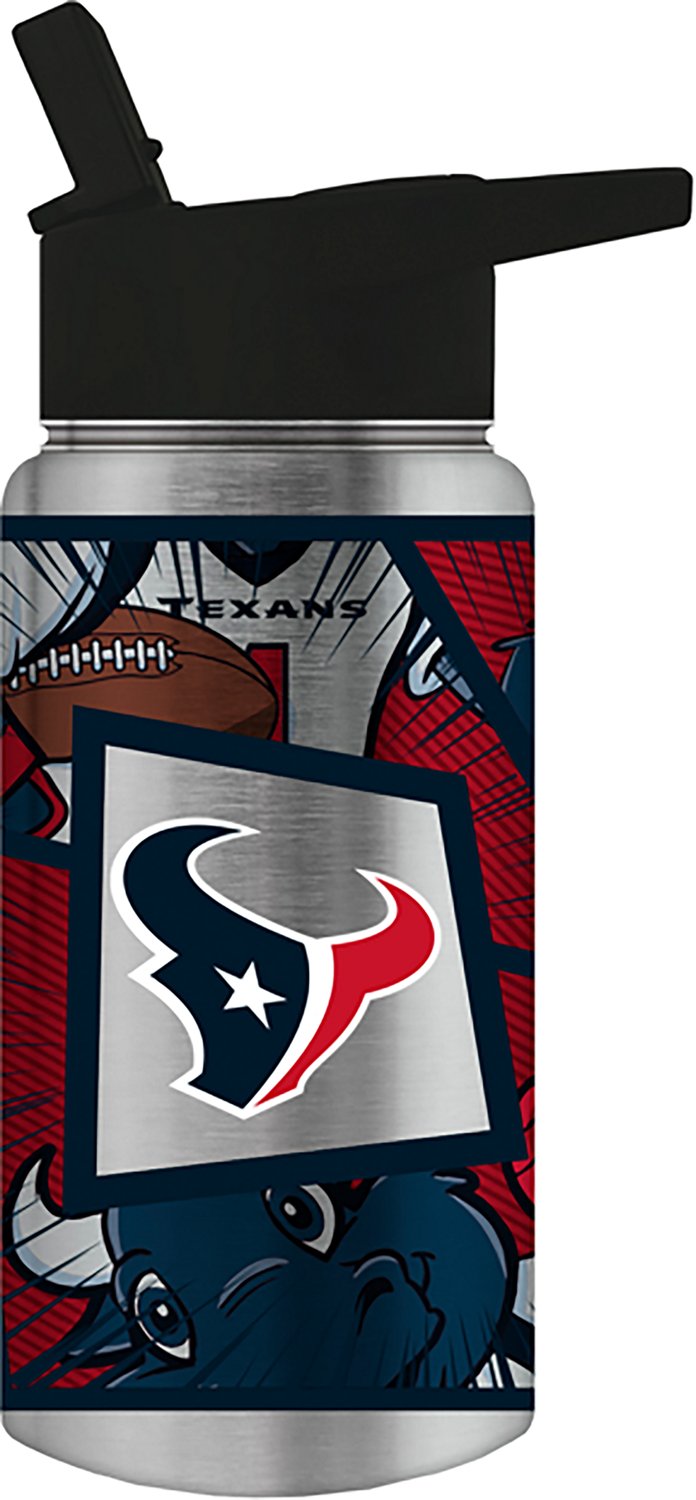 Great American Products Texans 16 oz Mascot Mini Thirst Water Bottle - view number 1