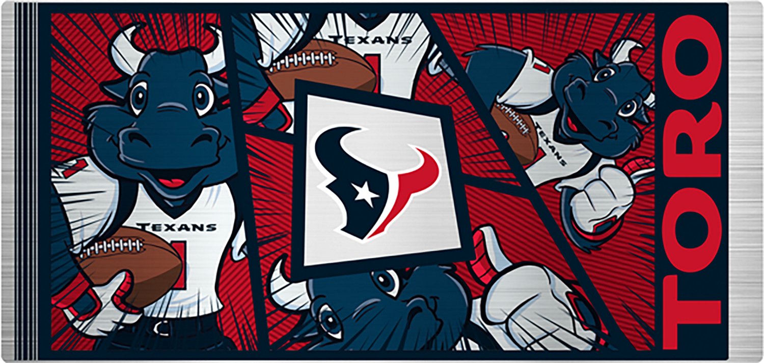 Great American Products Texans 16 oz Mascot Mini Thirst Water Bottle - view number 2