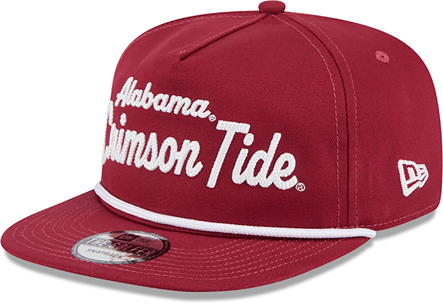 New Era Adults' Alabama Team Script Golfer Cap