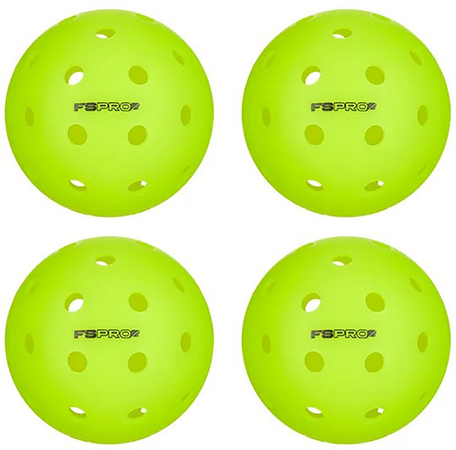 Franklin FS Pro Outdoor Pickleballs 4 Pack