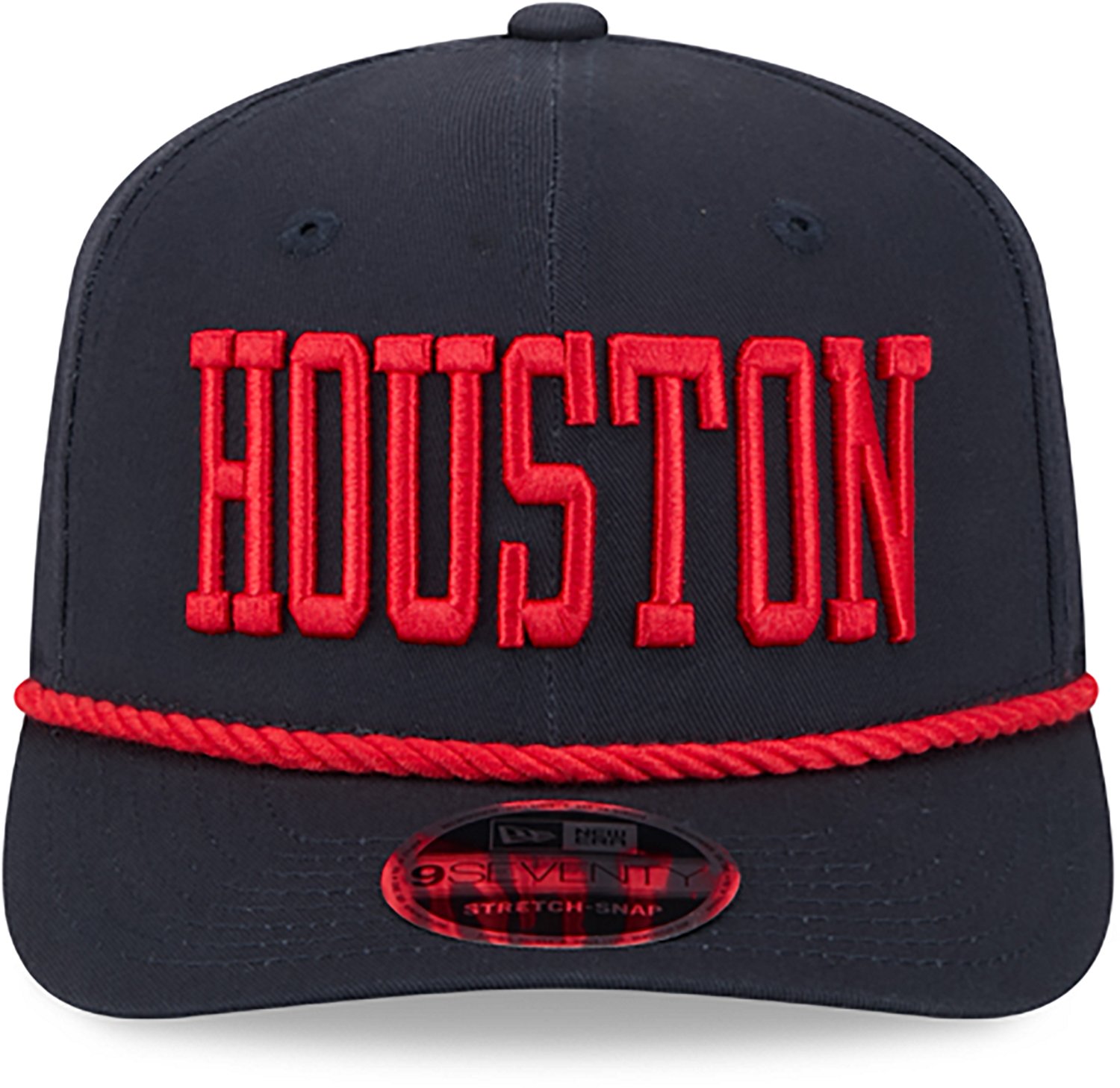 New Era Adults' Houston Texans Wordmark 9SEVENTY Cap - view number 3