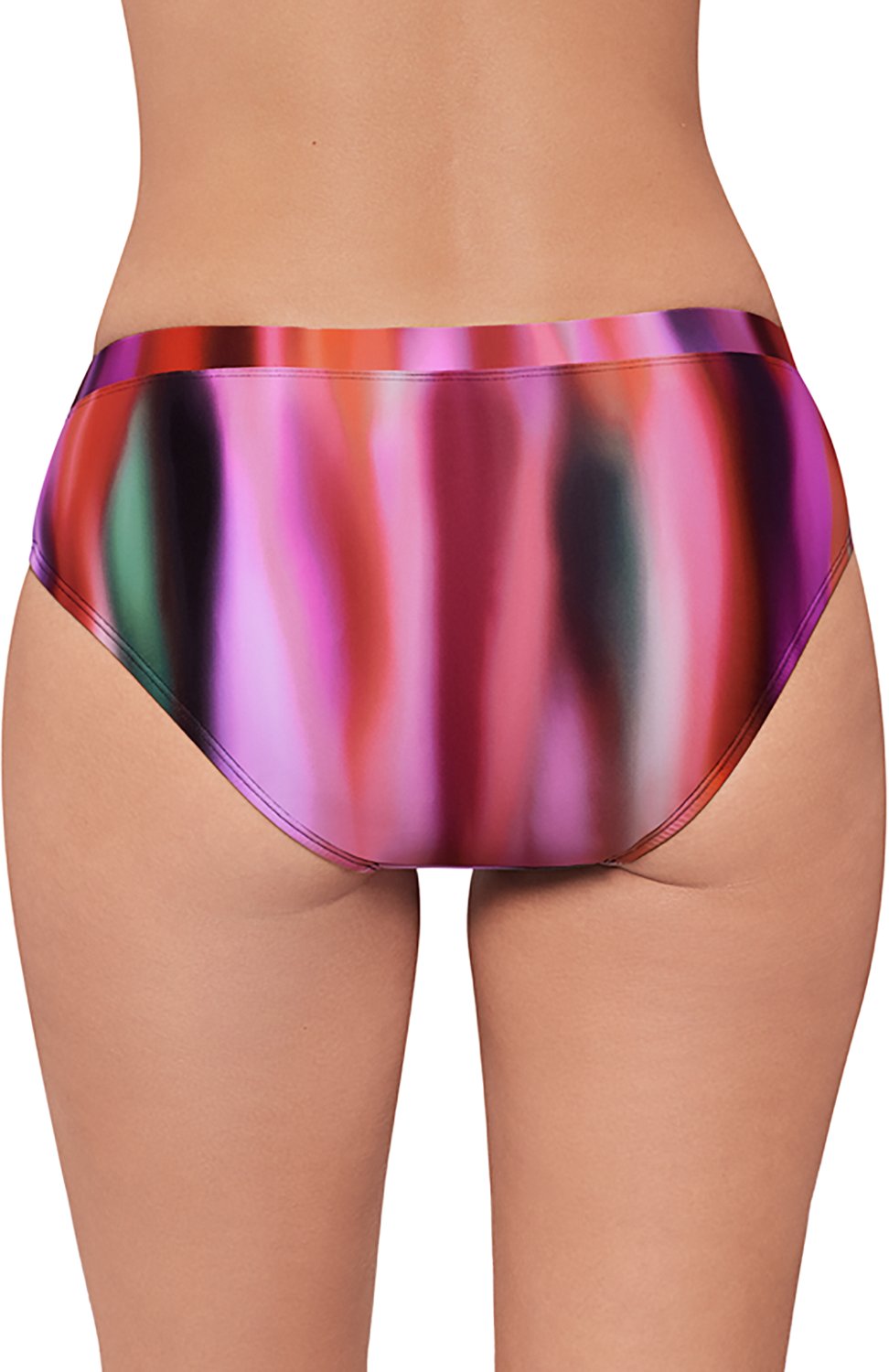 Eco Beach Women's Digital Foliage Tropicali Virtual Stripe Hipster Brief - view number 3