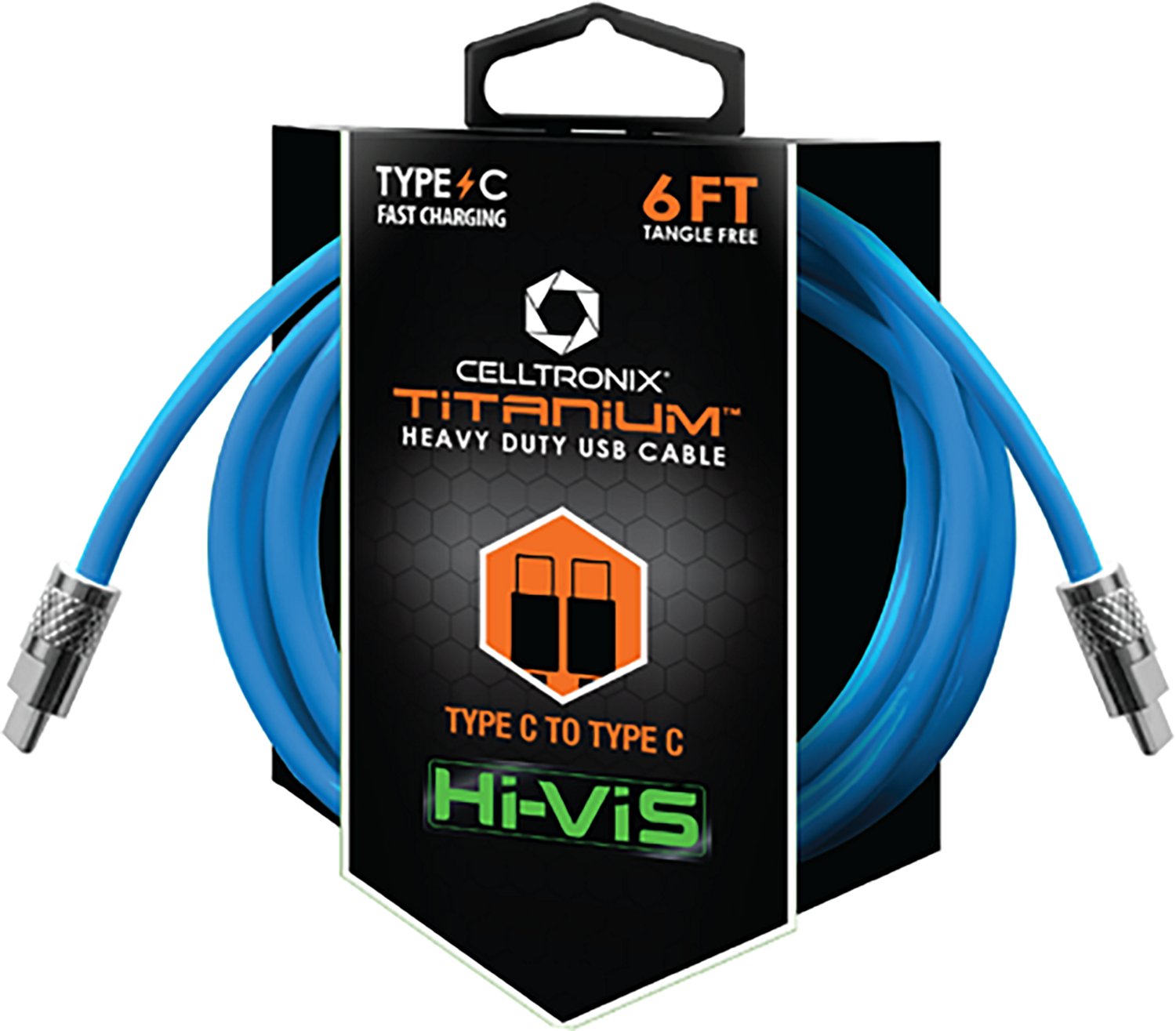 Celltronix Titanium Silicone C To C Cable