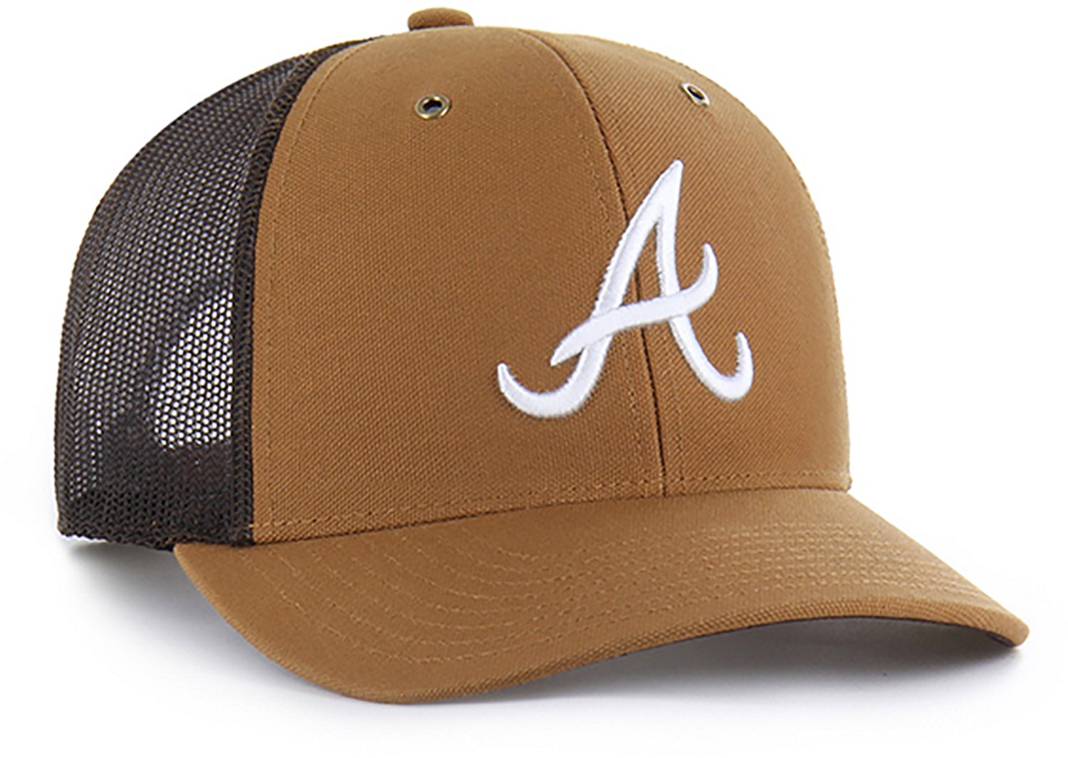 Carhartt x '47 Adults' Braves Trucker Cap - view number 2
