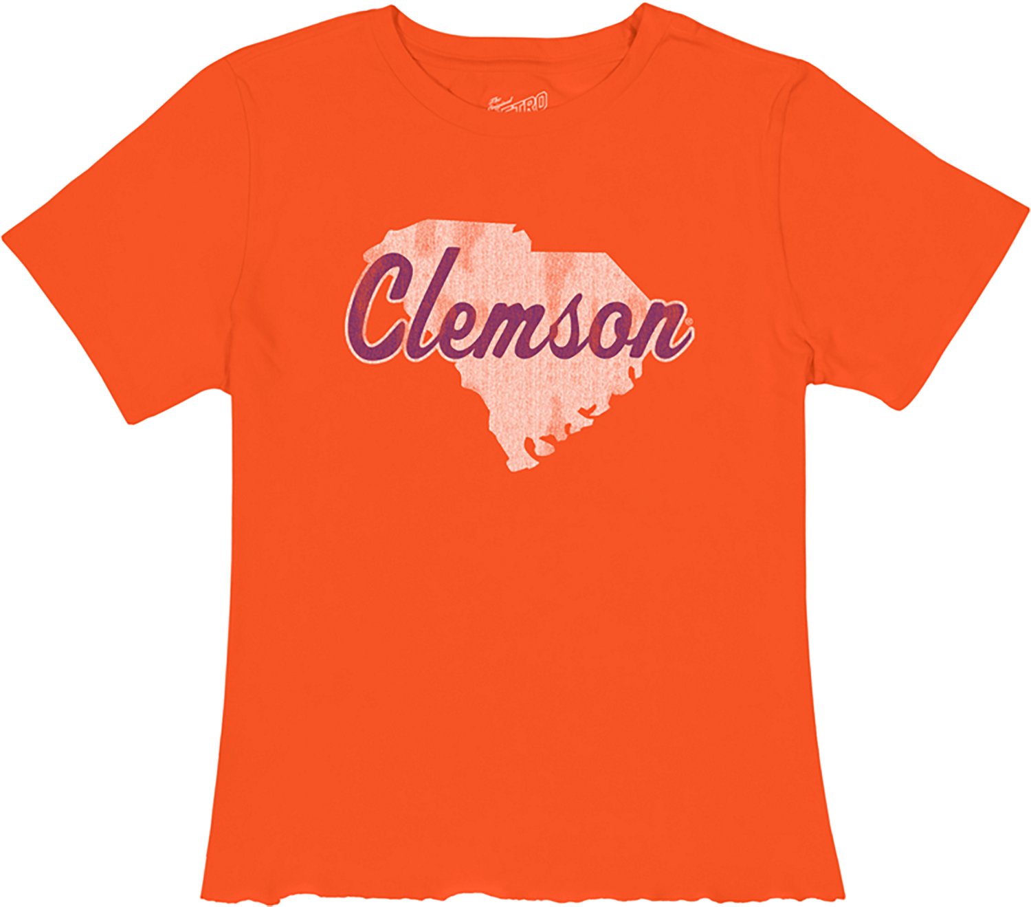 WILDCAT RETRO Women's Clemson State Script Meet and Greet T-shirt