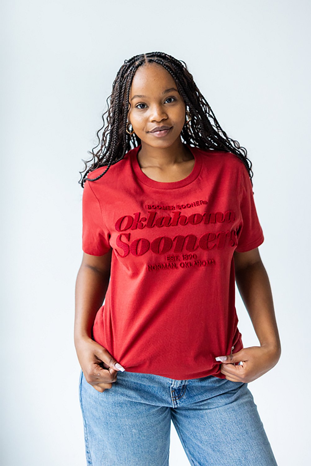 Gameday Social Women's Oklahoma Sooners Hansen Brush T-shirt - view number 2