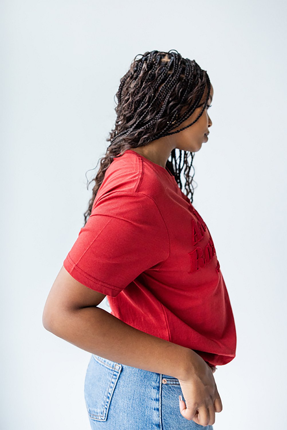 Gameday Social Women's Arkansas Razorbacks Hansen Brush T-shirt - view number 2