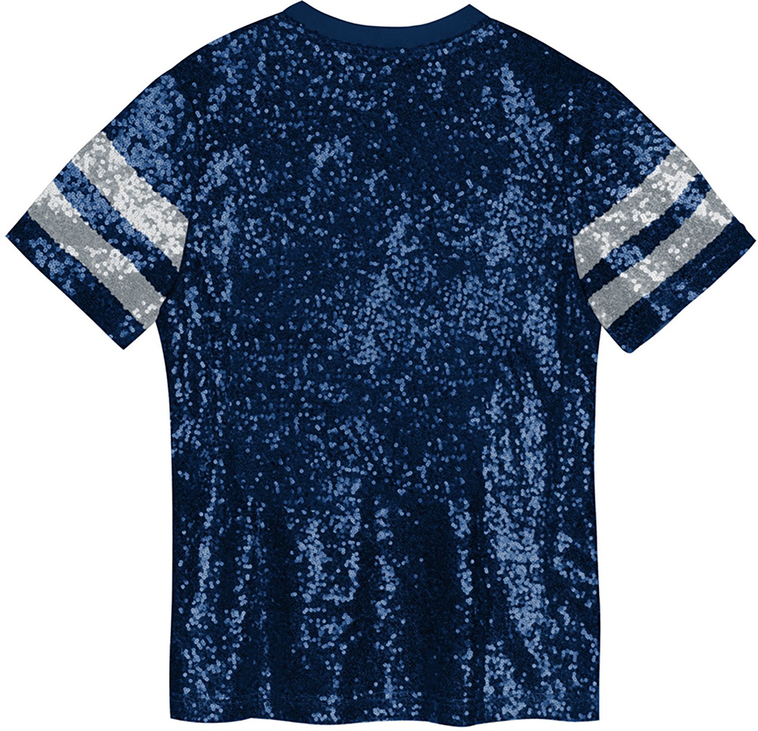 Outerstuff Girls' Dallas Cowboys Glam Stripe Sequin Jersey - view number 2