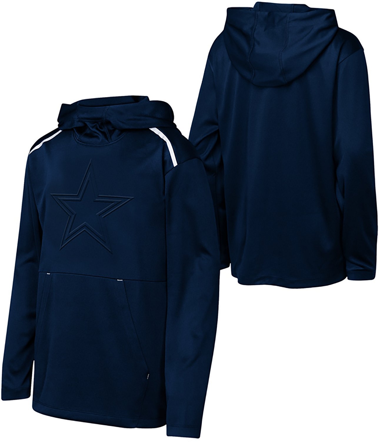 Outerstuff Dallas Cowboys Defensive Line Embossed Hoodie - view number 3