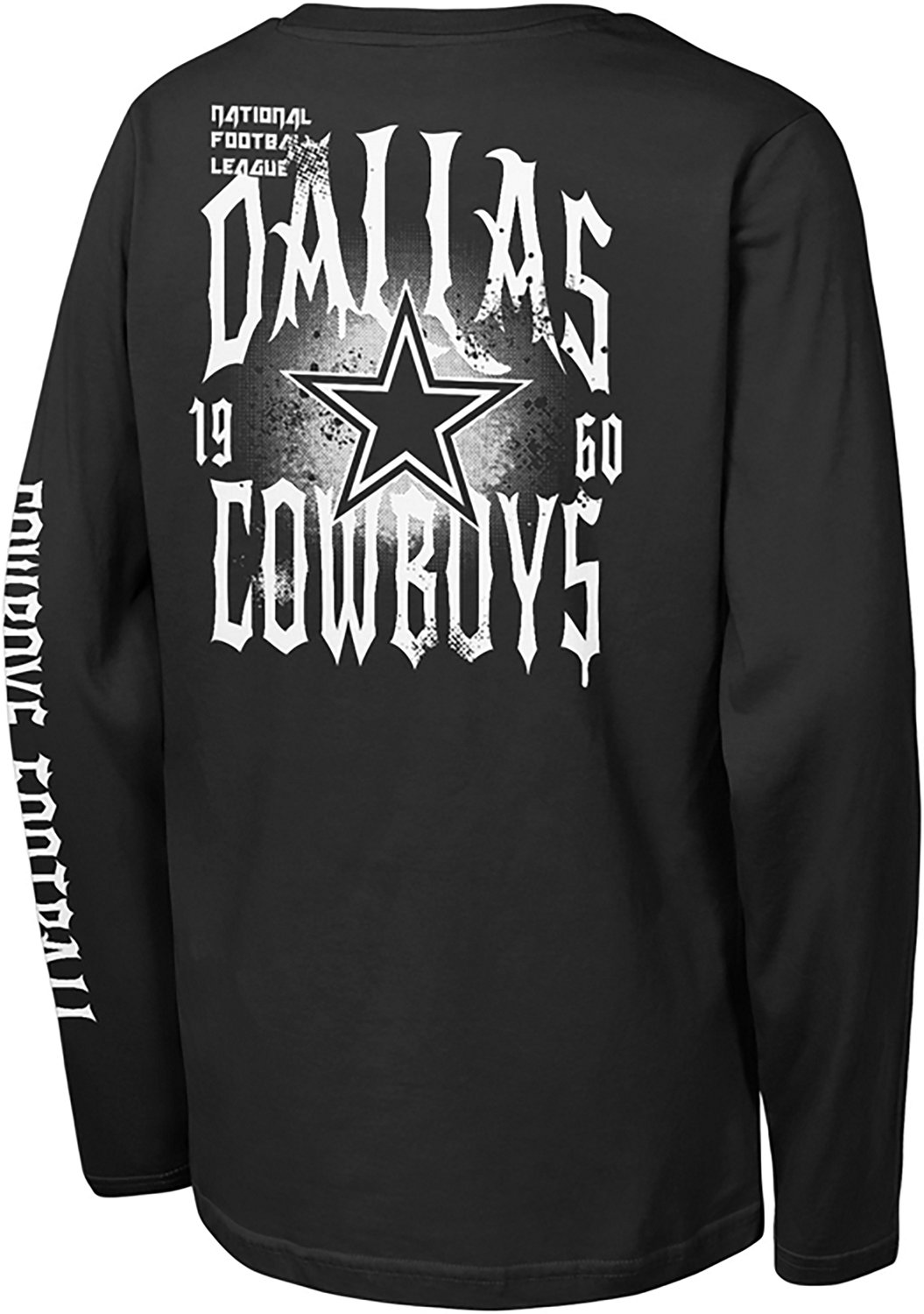 Outerstuff Dallas Cowboys Rumble Sleeve Long Sleeve Graphic T-shirt - view number 3