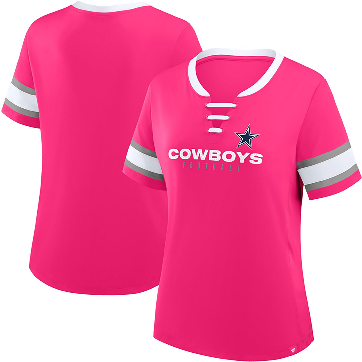 Fanatics Women's Dallas Cowboys Bling Draw Play Fashion Jersey - view number 5