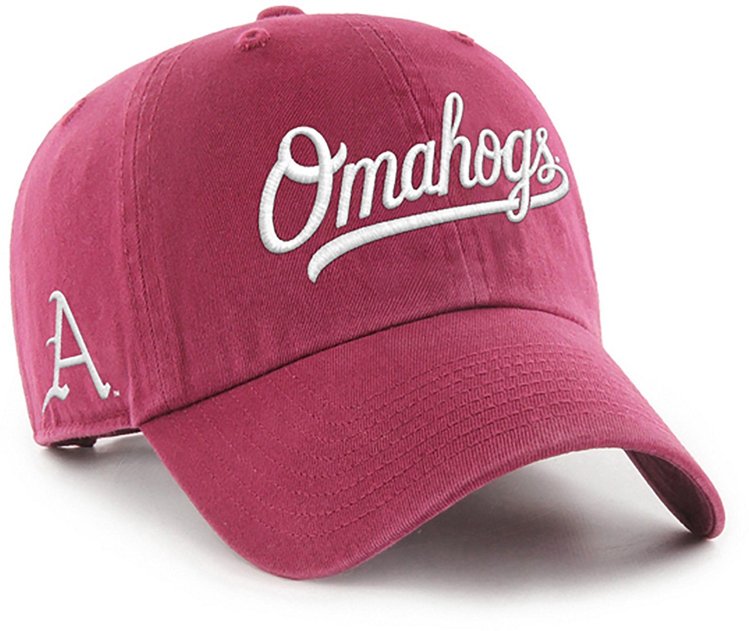 47 Arkansas Omahogs Ballpark Script Shot Clean Up Cap - view number 2