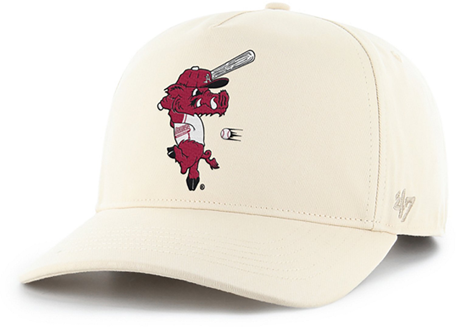 '47 University of Arkansas Baseball Ribby Hitch Cap - view number 2