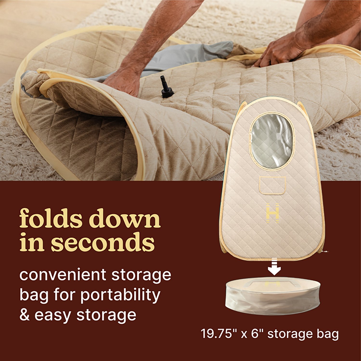 HoMedics SaunaZen Portable Steam Sauna - view number 5