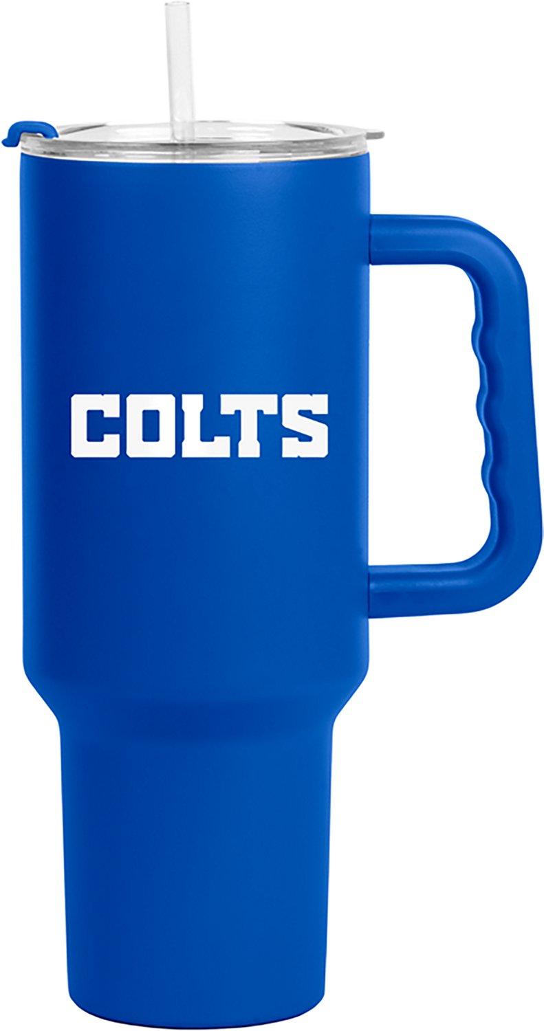Logo Brands Colts Flipside Powder Coat 40 oz Tumbler - view number 2