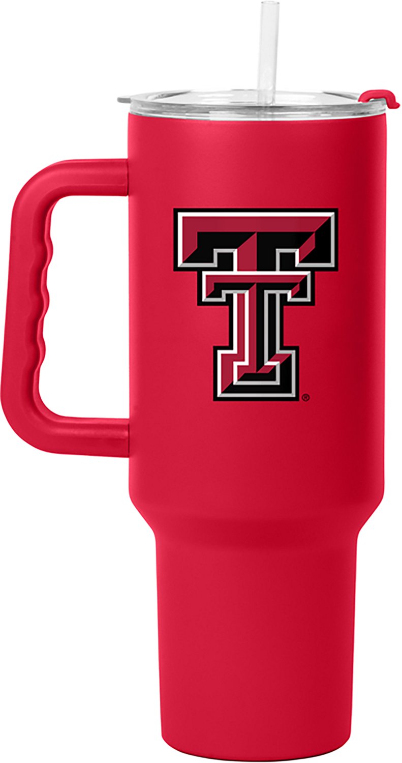 Logo Brands Texas Tech Flipside Powder Coat 40 oz Tumbler