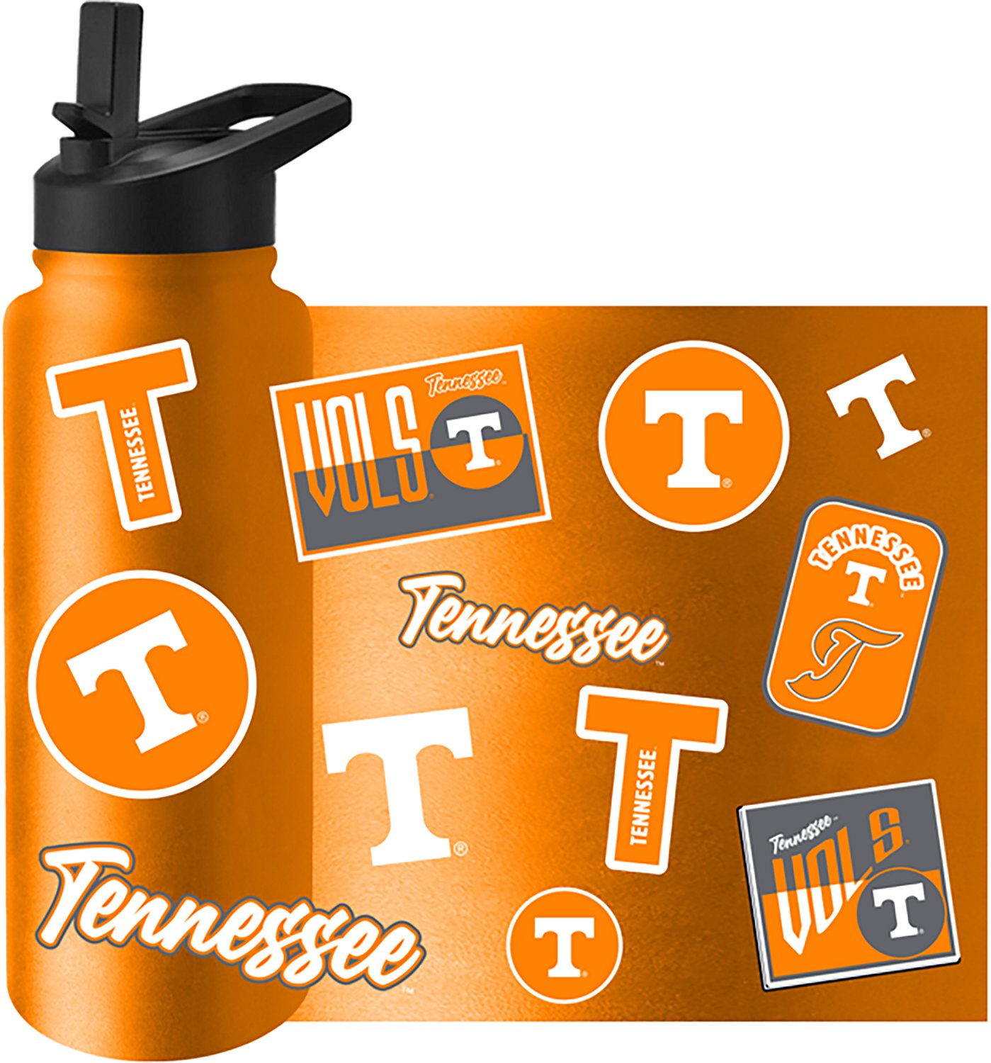 Logo University of Tennessee Volunteers Dreamweave Quencher 34oz Water Bottle - view number 3