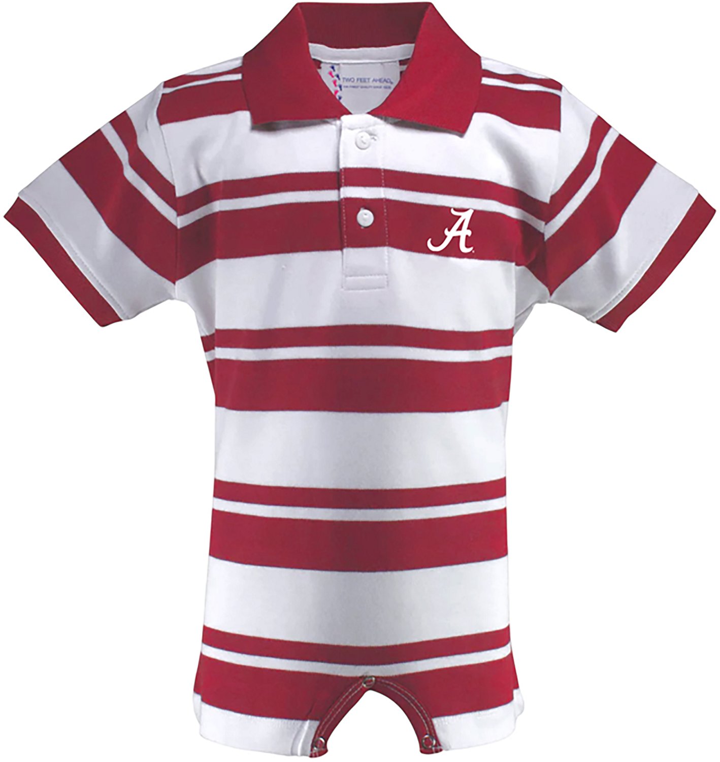 Two Feet Ahead Infants' Alabama Rugby T-Romper