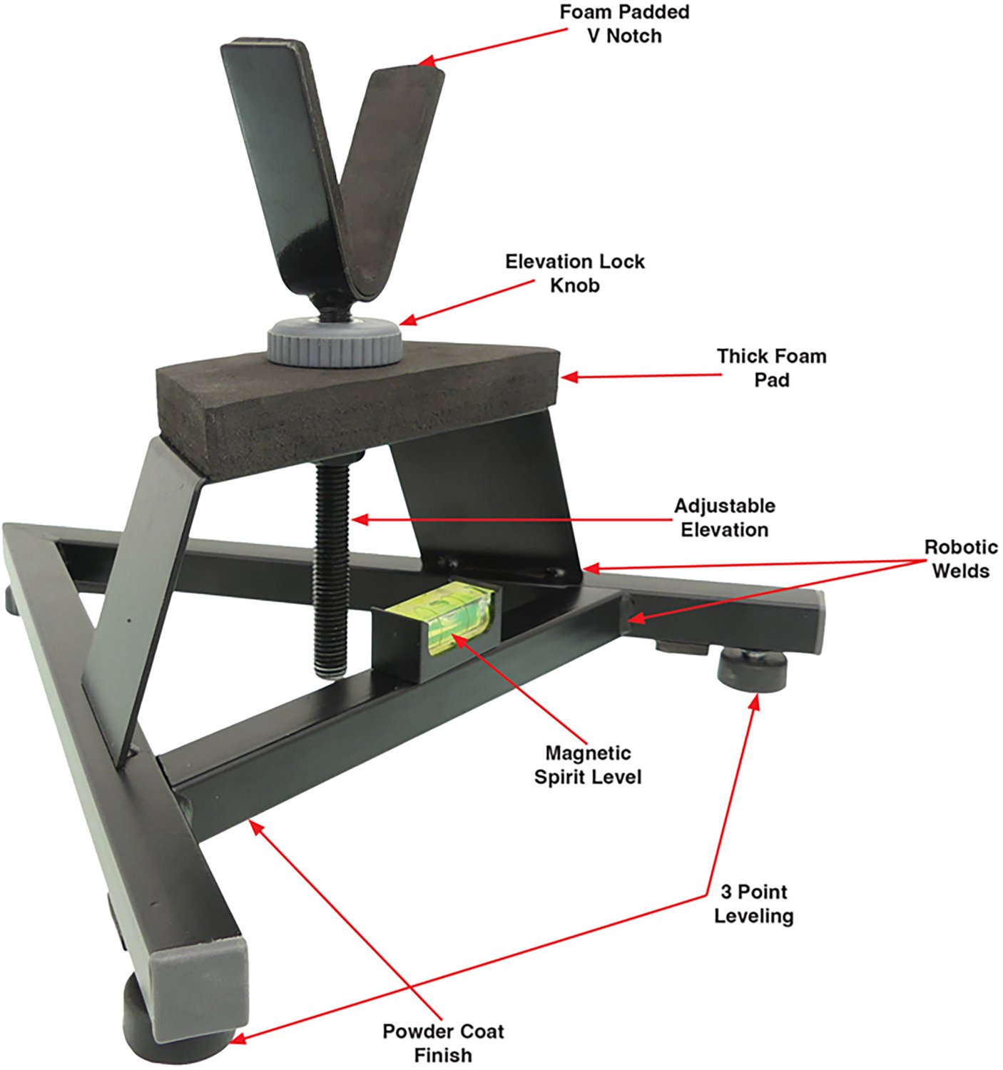 Hyskore Rifle & Pistol Bench Top Shooting Rest - view number 2