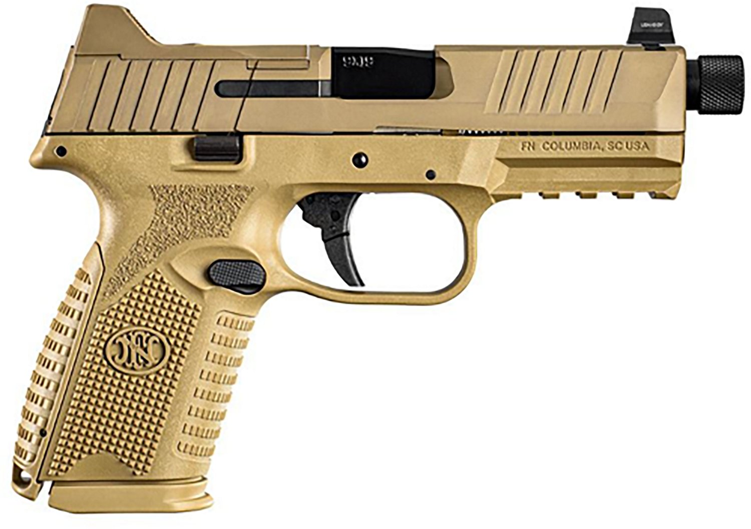 FN FN 509 Midsize Tactical 9mm Semiautomatic Polymer Frame Pistol