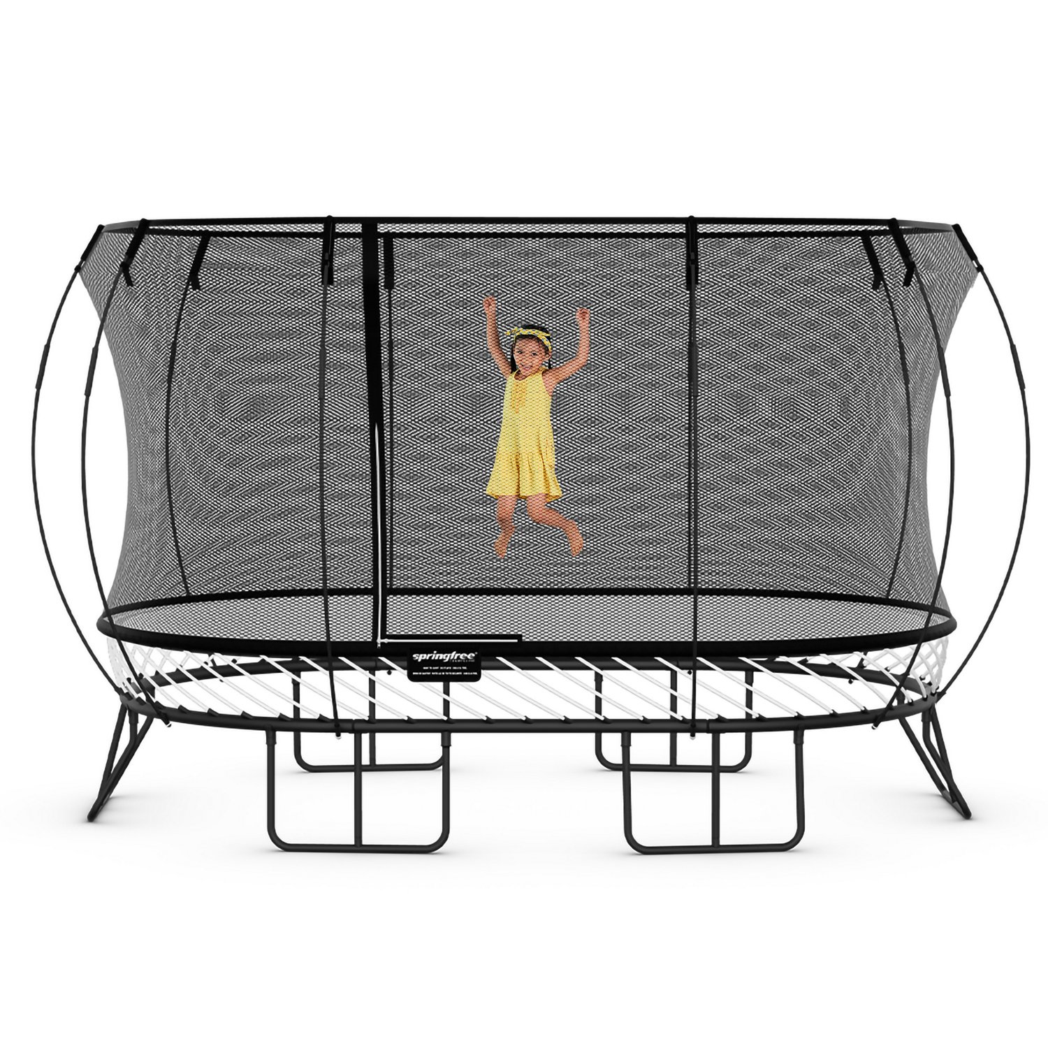 Springfree Large Oval Trampoline                                                                                                 - view number 2