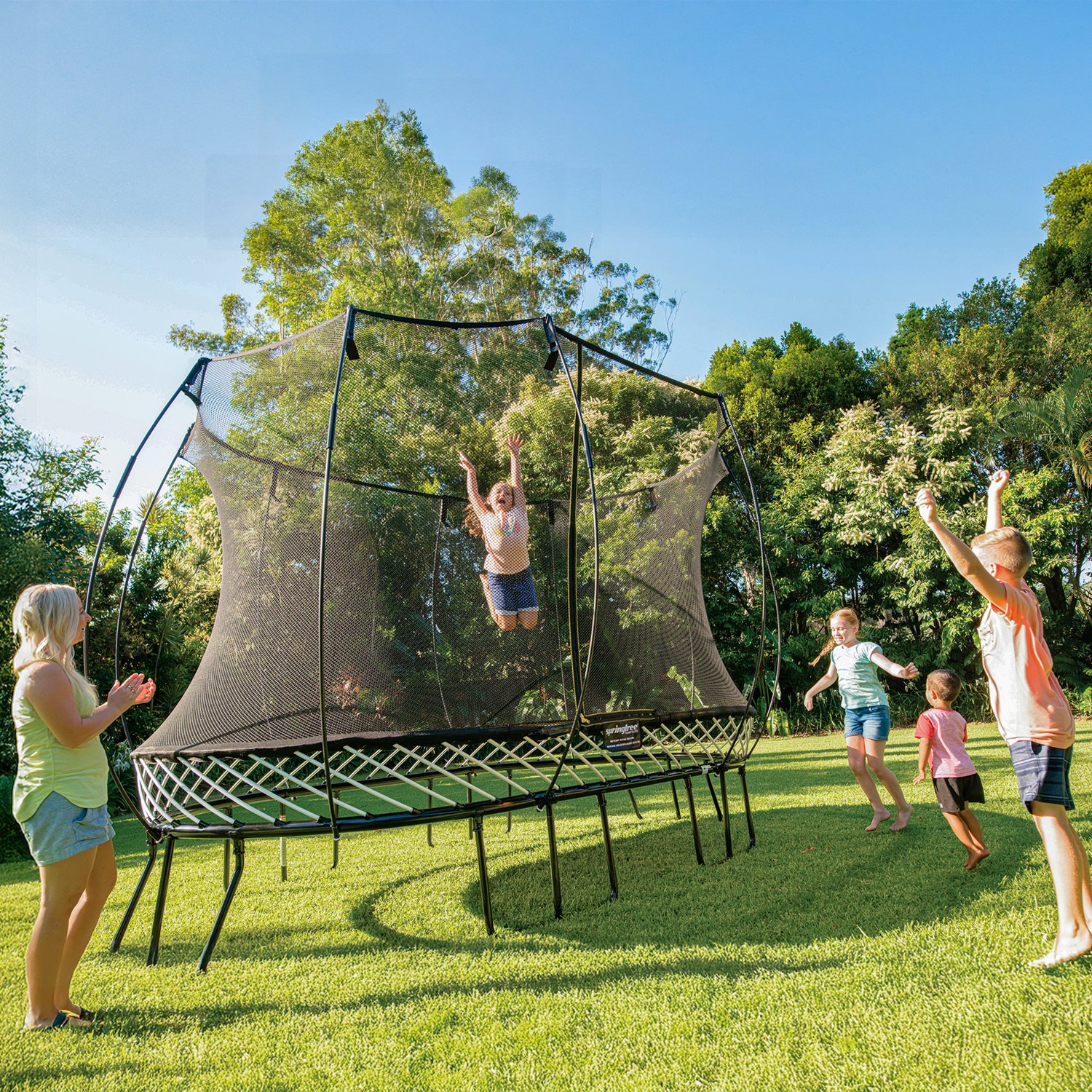 Springfree Large Oval Trampoline                                                                                                 - view number 5