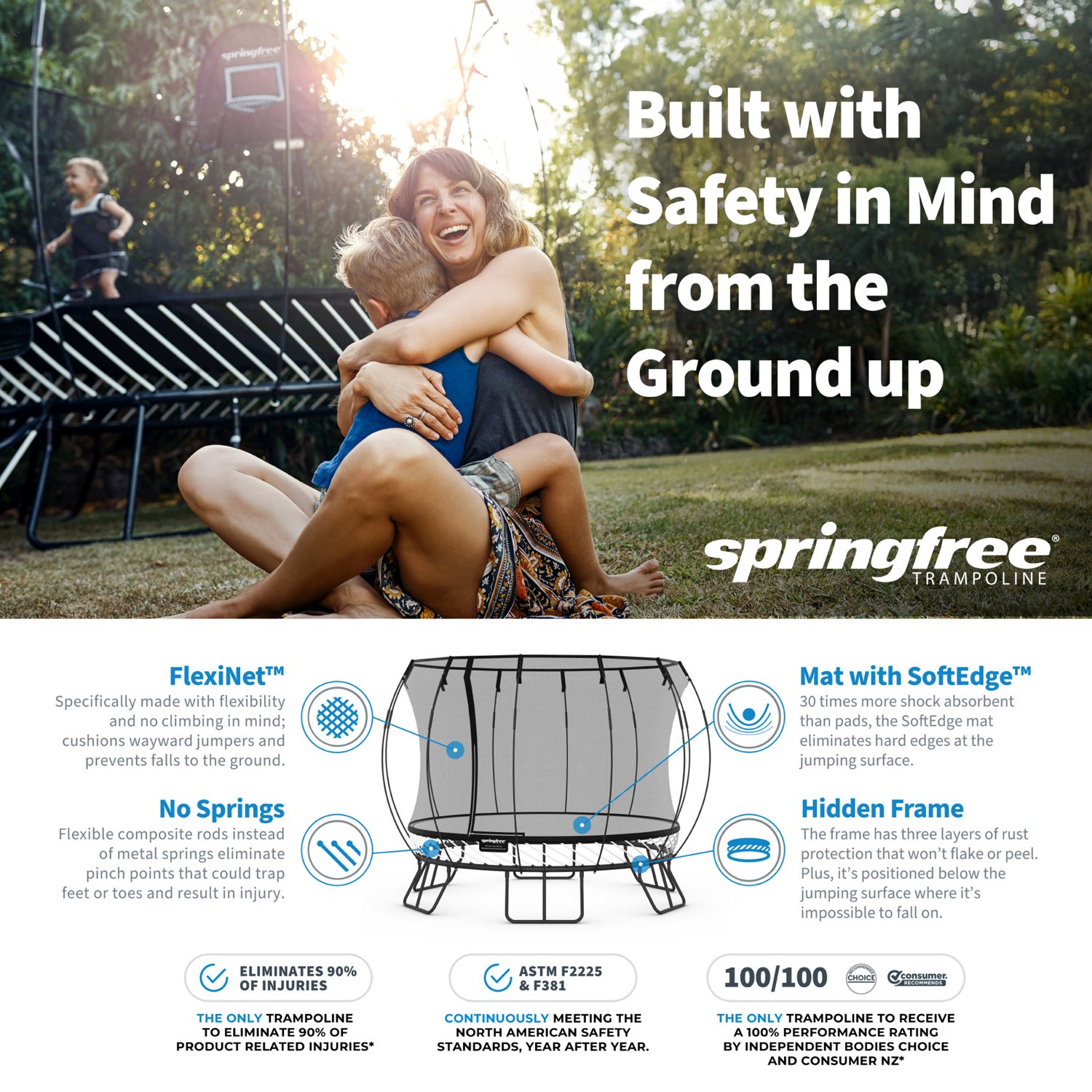Springfree Medium Round Trampoline                                                                                               - view number 3