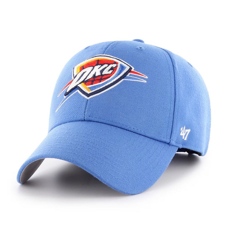 '47 Men's Oklahoma City Thunder Blue MVP Adjustable Hat