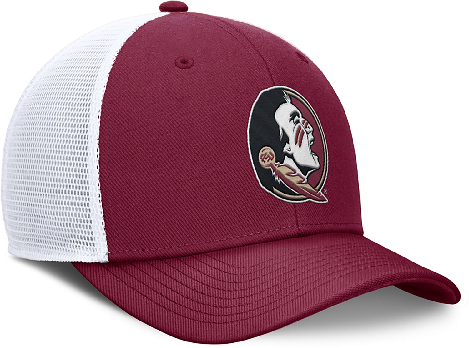 Nike Adults' Florida State Rise Structured Trucker Cap - view number 3