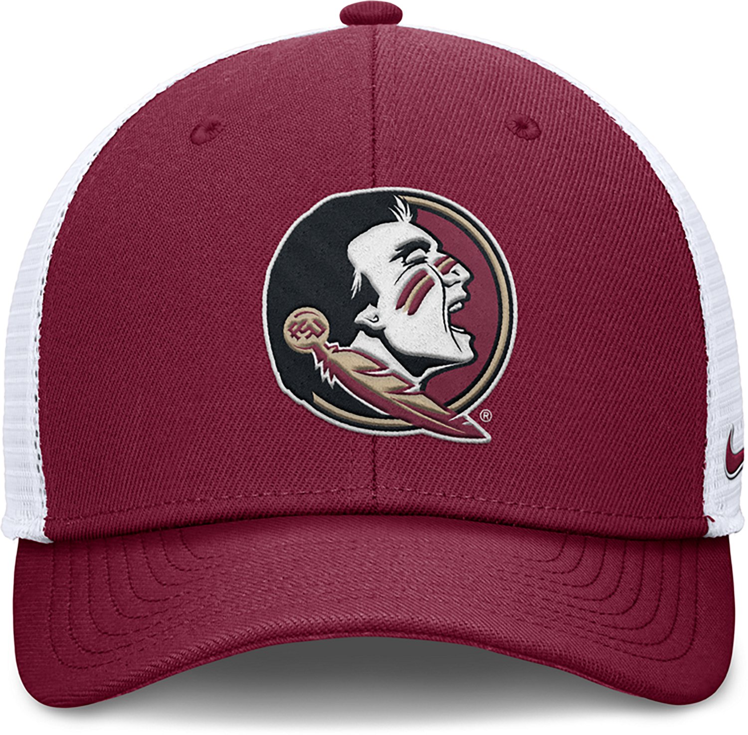 Nike Adults' Florida State Rise Structured Trucker Cap - view number 2