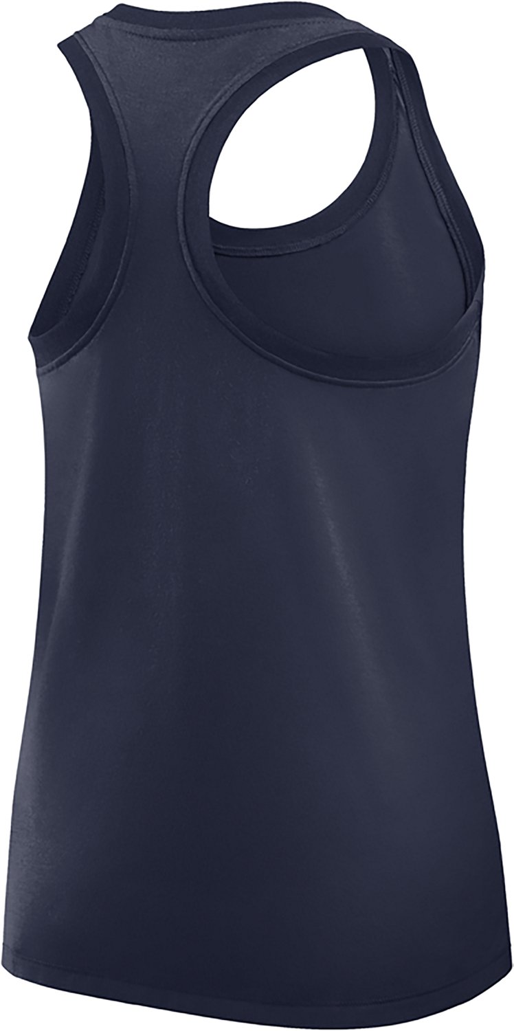 Nike Women's Auburn Team Over Primary Logo Racerback Tank Top - view number 3