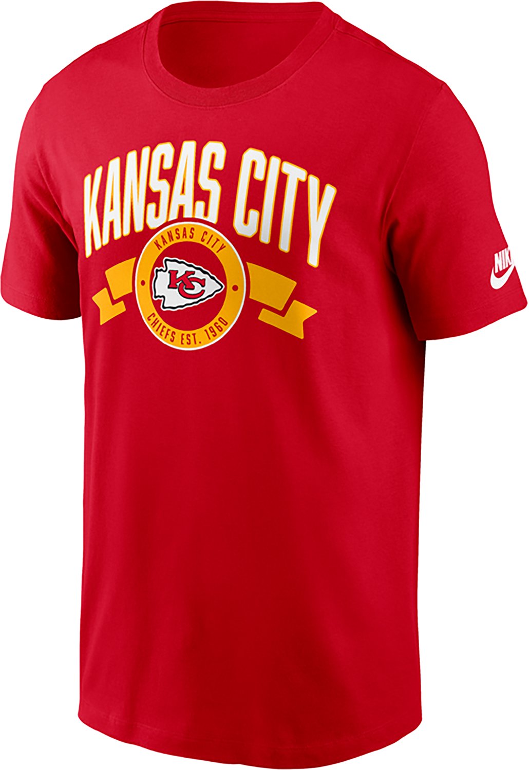 Nike Men's Chiefs Rewind Front and Back Hit Essential T-shirt - view number 2