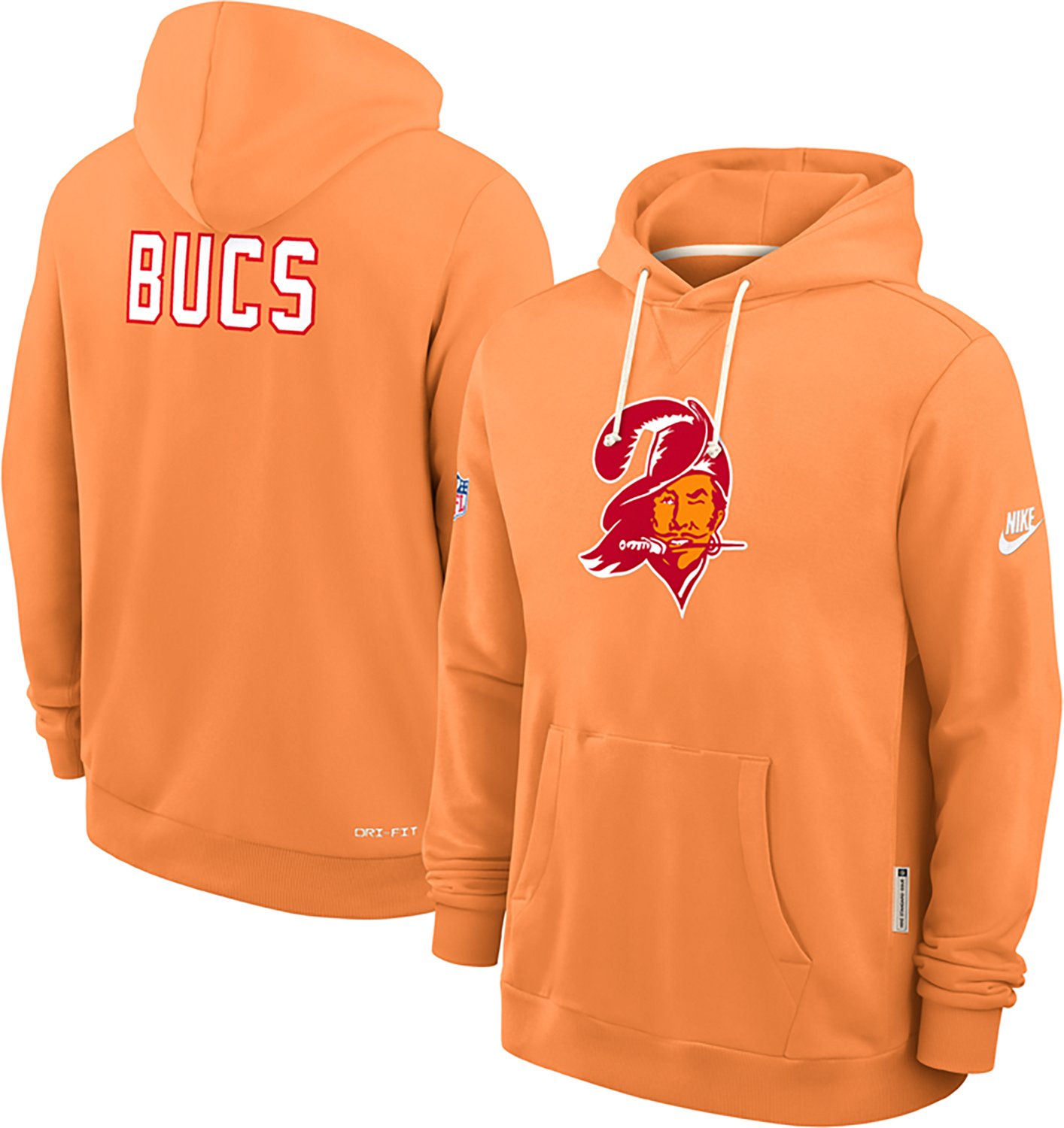 Nike Men's Buccaneers Alternate Standard Issue Team Long Sleeve Hoodie