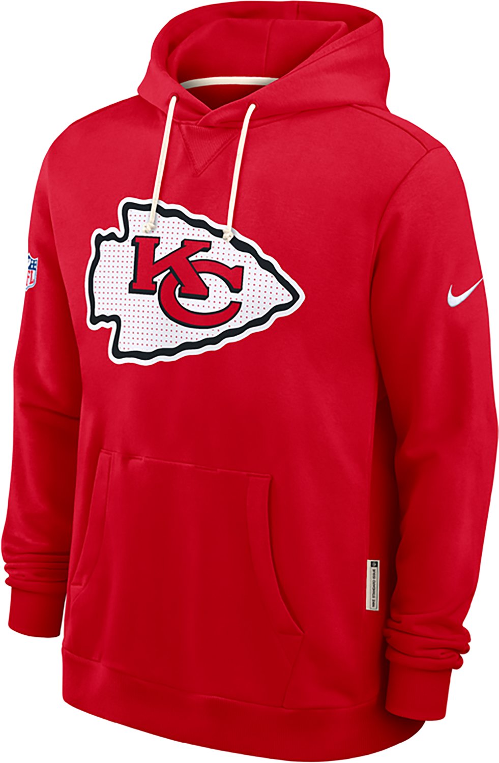 Nike Men's Chiefs Standard Issue Team Long Sleeve Hoodie - view number 2